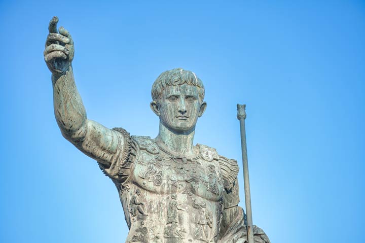 Augustus Statue in Rom