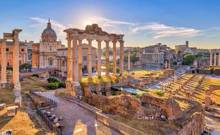 Ausflugs zum Forum Romanum