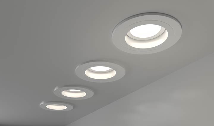Drehbare Deckenspots