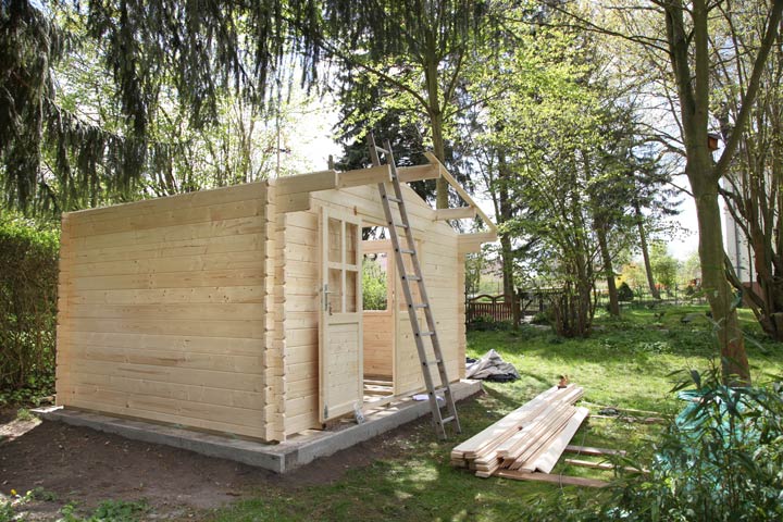 Gartenhaus bauen