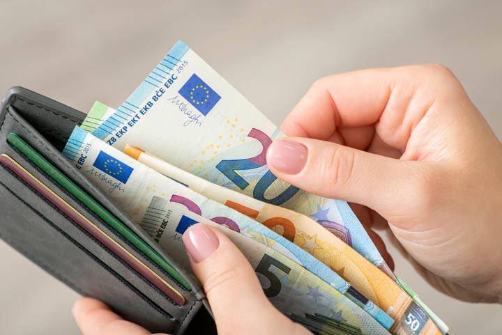 Geringeres Wachstum bei den Reallöhnen