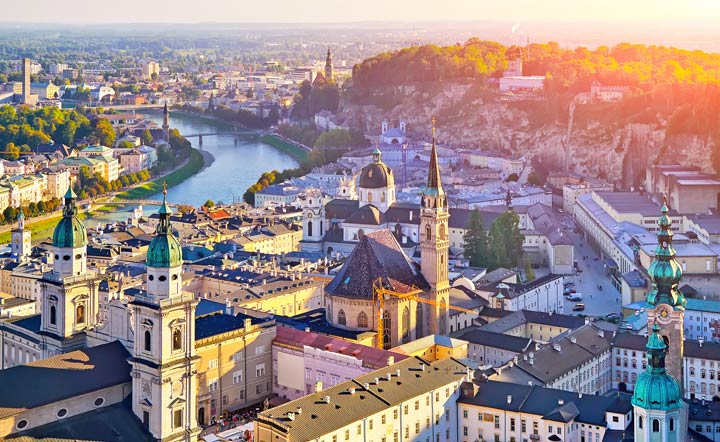 Historische Städtetrips in Österreich