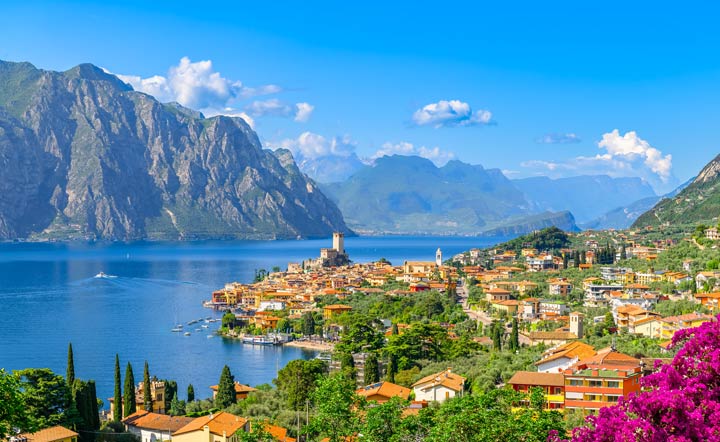 Historischer Höchstwert der Gardasee ist randvoll