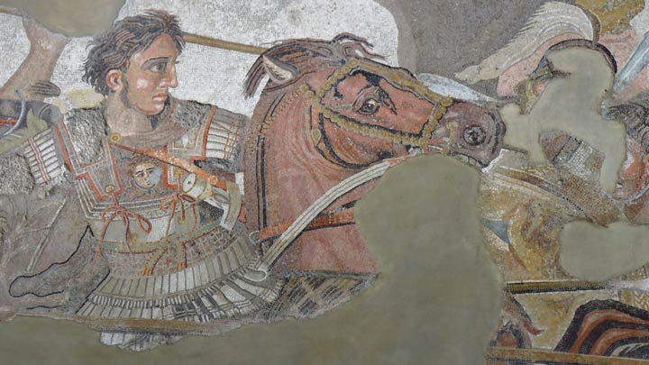 Mosaik Alexander der Große