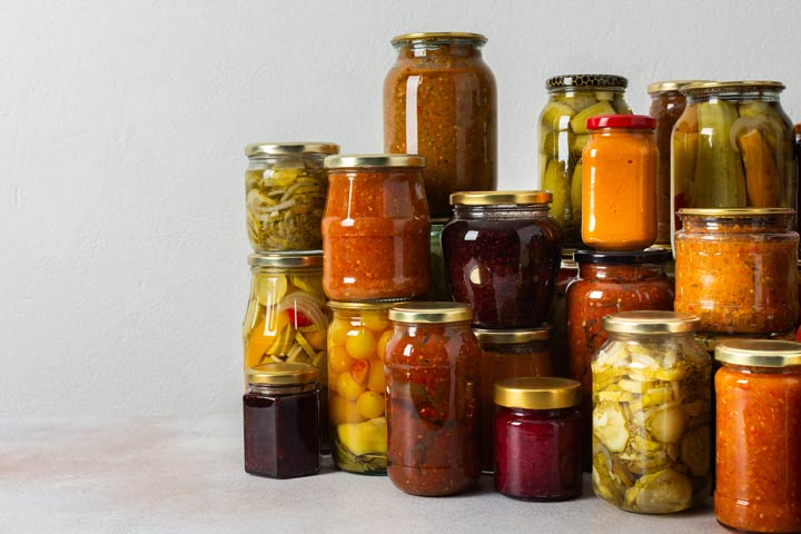 Notvorrat an Lebensmitteln