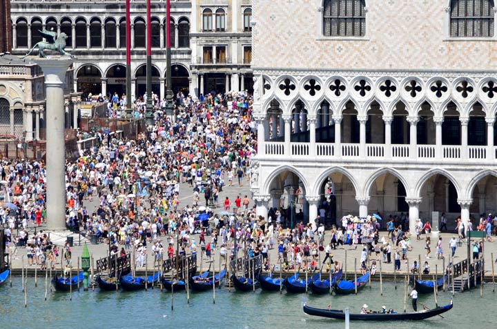 Overtourism in Venedig