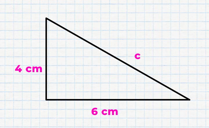 Rechenbeispiel - Satz des Pythagoras