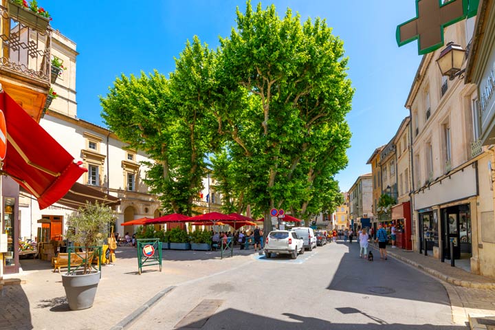 Stadtzentrum von Saint-Rémy-de-Provence