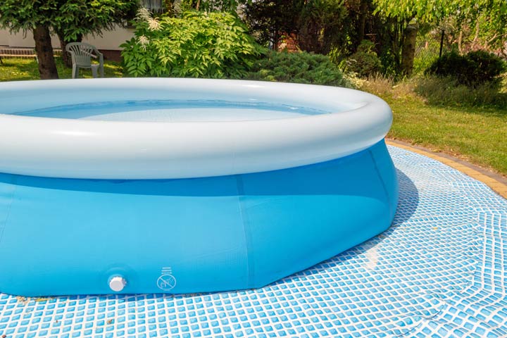 Starke wasserdichte Folie beim Quick-Up-Pool