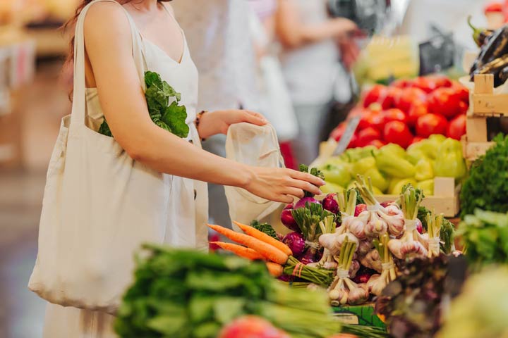 Täglich fünf Portionen Obst und Gemüse essen