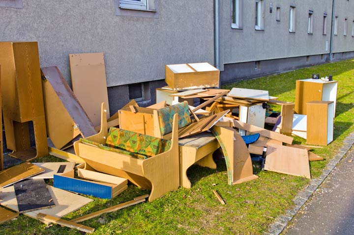 Verpflichtungen für Mieter beim Sperrmüll